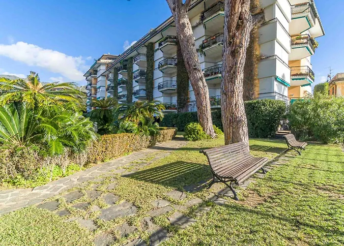 Lägenhet La Perla Del Tigullio! Fiorita Roomy Flat *